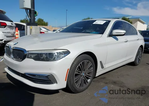 2018 BMW 530I из США, поврежденный, VIN WBAJA5C53JWA37564